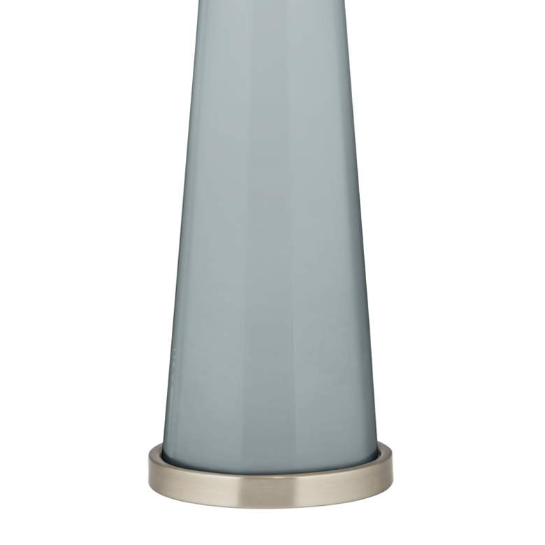 Image 3 Color Plus Peggy 29 3/4" Uncertain Gray Glass Table Lamp more views