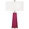 Color Plus Peggy 29 3/4" Vivacious Pink Glass Table Lamp