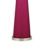 3_Color Plus Peggy 29 3/4" Vivacious Pink Glass Table Lamp more views