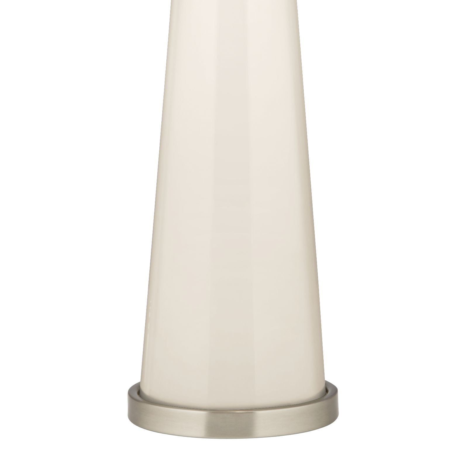 Image 3 Color Plus Peggy 29 3/4" West Highland White Glass Table Lamp more views