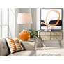 3_Color Plus Spencer 31" Cinnamon Spice Orange Table Lamp more views