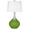 Color Plus Spencer 31" Gecko Green Table Lamp