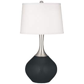 Image2 of Color Plus Spencer 31" High Black of Night Table Lamp