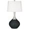 Color Plus Spencer 31" High Black of Night Table Lamp