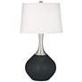 Color Plus Spencer 31" High Black of Night Table Lamp