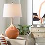 1_Color Plus Spencer 31" High Burnt Almond Brown Table Lamp