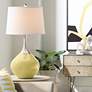 Color Plus Spencer 31" High Butter Up Yellow Table Lamp
