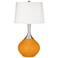 Color Plus Spencer 31" High Carnival Orange Table Lamp