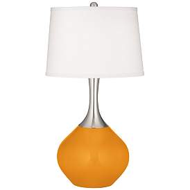 Image2 of Color Plus Spencer 31" High Carnival Yellow Table Lamp