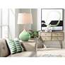 3_Color Plus Spencer 31" High Flower Stem Green Table Lamp more views