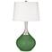 Color Plus Spencer 31" High Garden Grove Green Table Lamp