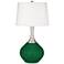 Color Plus Spencer 31" High Modern Greens Table Lamp