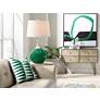 Color Plus Spencer 31" High Modern Greens Table Lamp