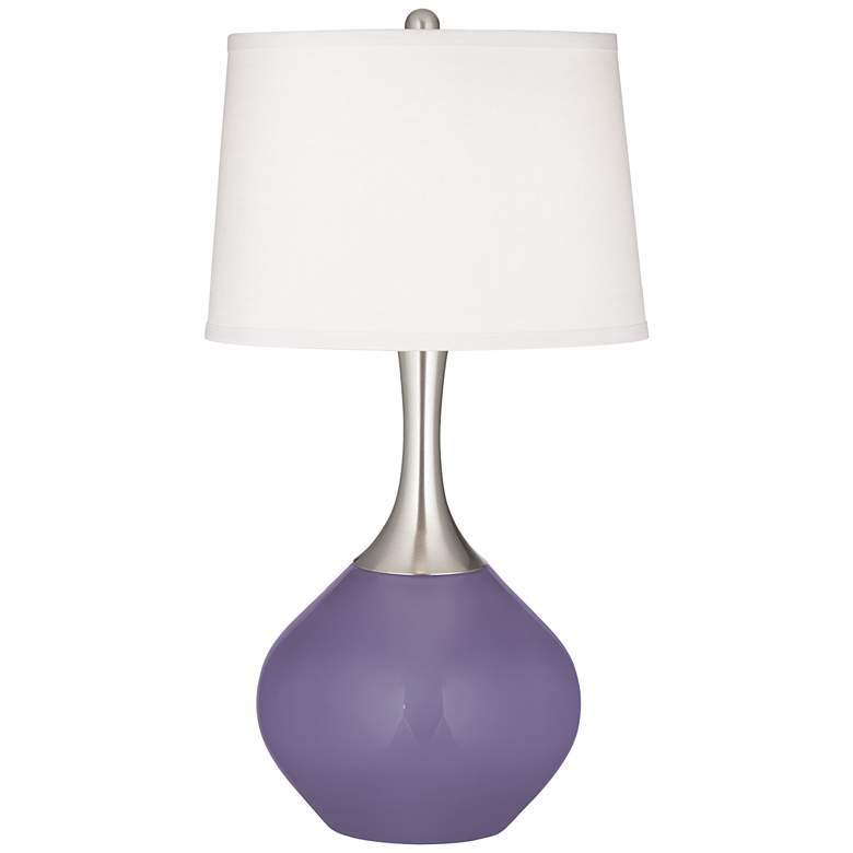 Image 2 Color Plus Spencer 31" High Purple Haze Modern Table Lamp