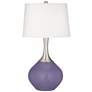 Color Plus Spencer 31" High Purple Haze Modern Table Lamp