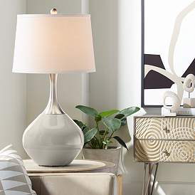 Image1 of Color Plus Spencer 31" High Requisite Gray Table Lamp