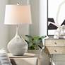 Color Plus Spencer 31" High Requisite Gray Table Lamp