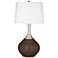 Color Plus Spencer 31" Modern Carafe Brown Table Lamp