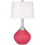 Color Plus Spencer 31" Modern Eros Pink Table Lamp