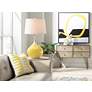 Color Plus Spencer 31" Modern Lemon Zest Yellow Table Lamp