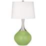 Color Plus Spencer 31" Modern Lime Rickey Green Table Lamp