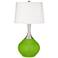 Color Plus Spencer 31" Neon Green Modern Table Lamp