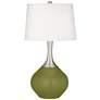 Color Plus Spencer 31" Rural Green Table Lamp