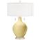 Color Plus Toby 28" High Butter Up Yellow Table Lamp