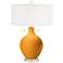 Color Plus Toby 28" High Carnival Orange Modern Table Lamp