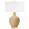 Color Plus Toby 28" High Modern Empire Gold Table Lamp