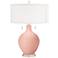 Color Plus Toby 28" High Modern Rose Pink Table Lamp