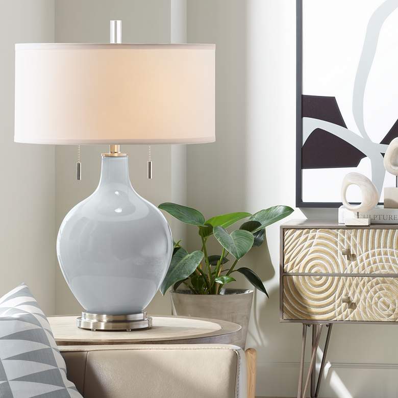 Image 1 Color Plus Toby 28" High Uncertain Gray Table Lamp