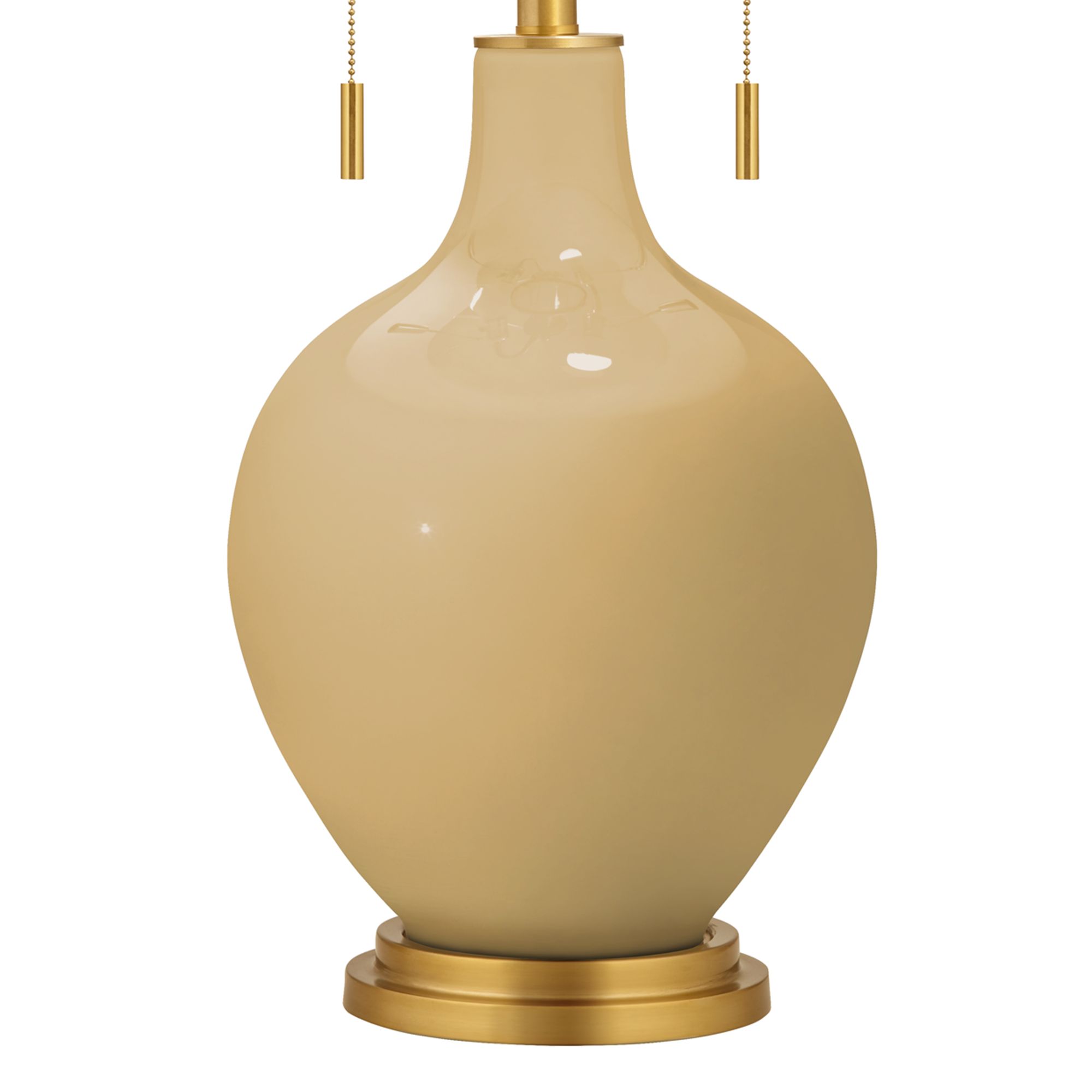 Image 3 Color Plus Toby Brass 28" High Empire Gold Table Lamp more views