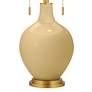 Thumbnail3 of Color Plus Toby Brass 28" High Humble Gold Table Lamp more views