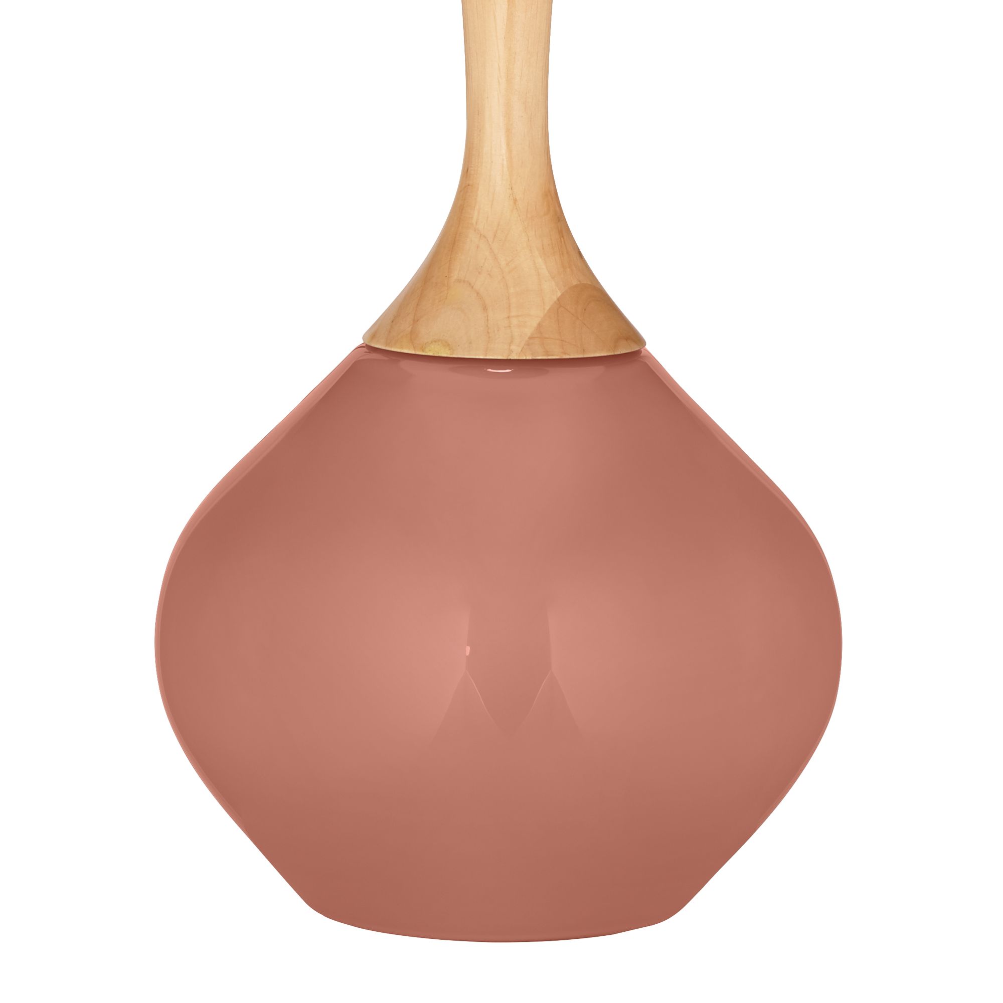 Image 4 Color Plus Wexler 31" Fog Linen Shade with Rojo Dust Table Lamp more views