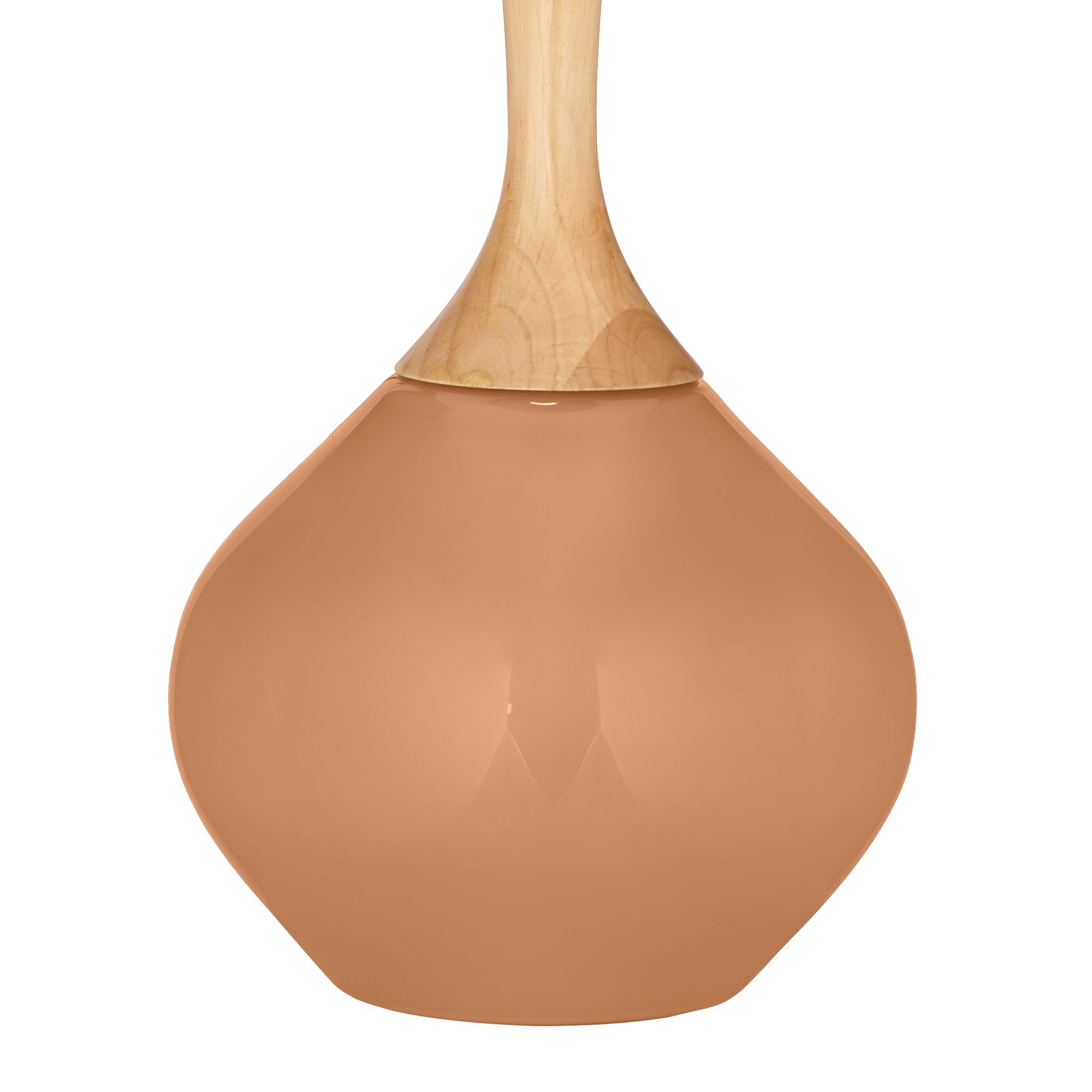 Image 4 Color Plus Wexler 31" High Burnt Almond Brown Table Lamp more views