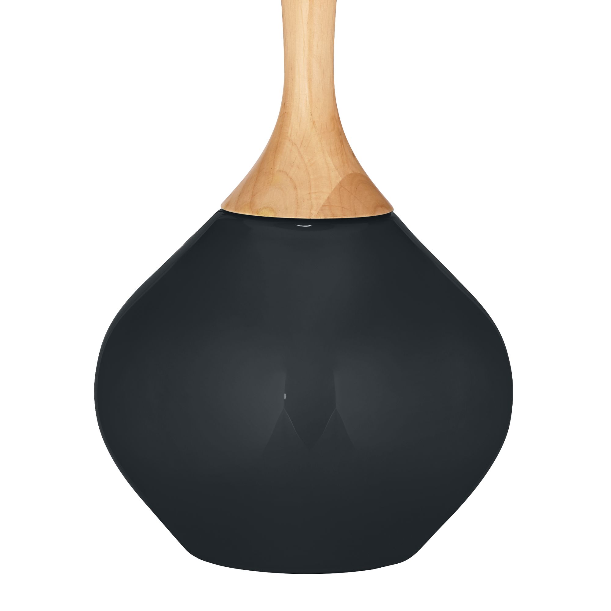 Image 4 Color Plus Wexler 31" Modern Black of Night Table Lamp more views