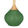 4_Color Plus Wexler 31" White Shade Garden Grove Green Modern Table Lamp more views