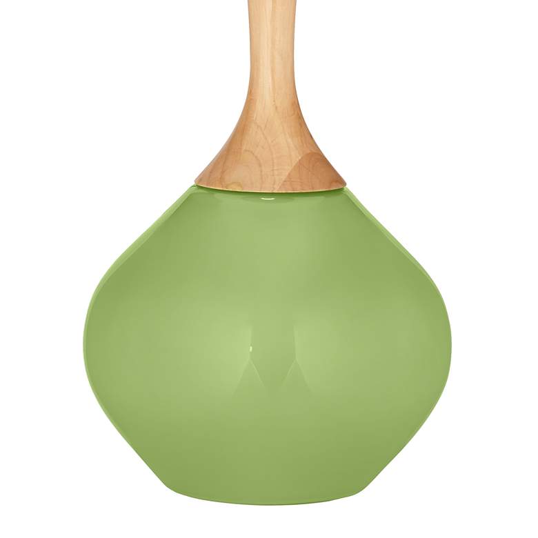 Image 4 Color Plus Wexler 31" White Shade Lime Rickey Green Table Lamp more views