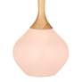 4_Color Plus Wexler 31" White Shade Linen Base Table Lamp more views