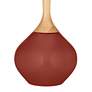 4_Color Plus Wexler 31" White Shade Madeira Red Table Lamp more views