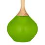 4_Color Plus Wexler 31" White Shade Neon Green Modern Table Lamp more views