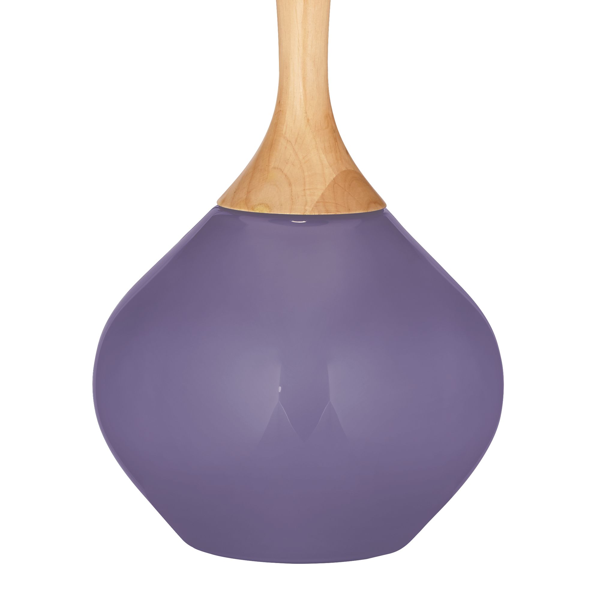 Image 4 Color Plus Wexler 31" White Shade Purple Haze Modern Table Lamp more views