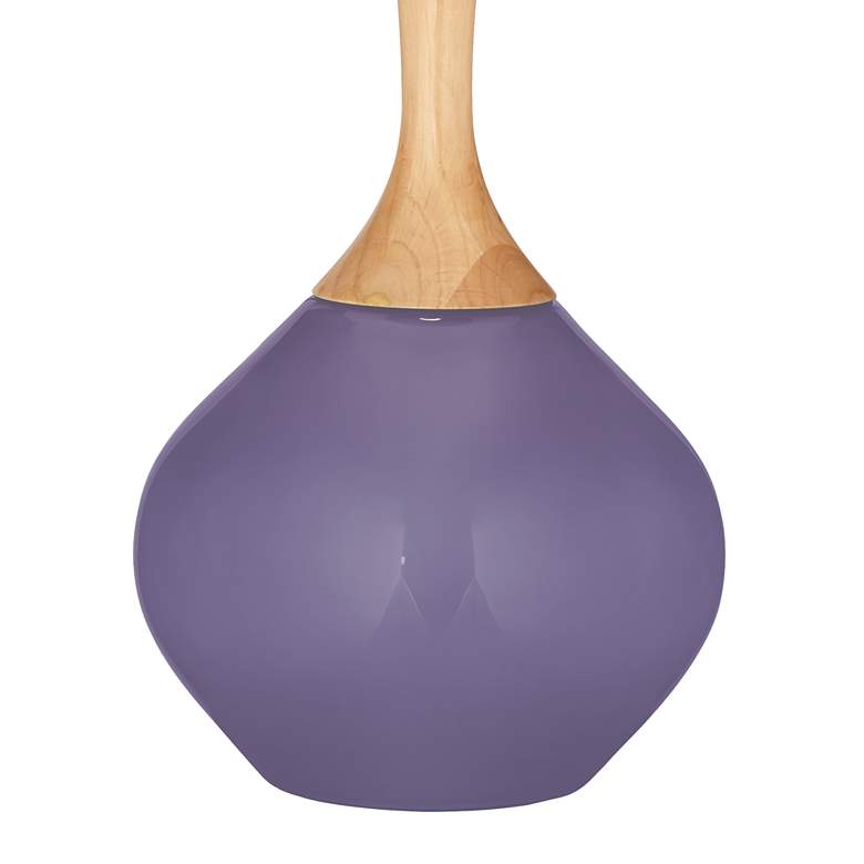 Image 4 Color Plus Wexler 31" White Shade Purple Haze Modern Table Lamp more views