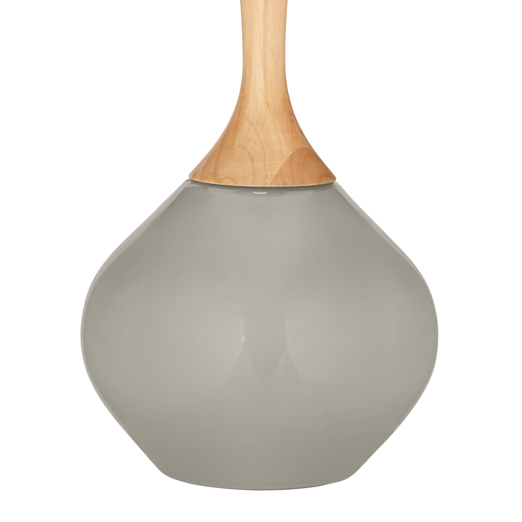 Image 4 Color Plus Wexler 31" White Shade Requisite Gray Modern Table Lamp more views