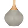 4_Color Plus Wexler 31" White Shade Requisite Gray Modern Table Lamp more views