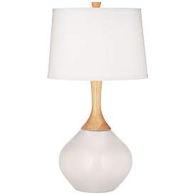Image2 of Color Plus Wexler 31" White Shade Smart White Modern Table Lamp