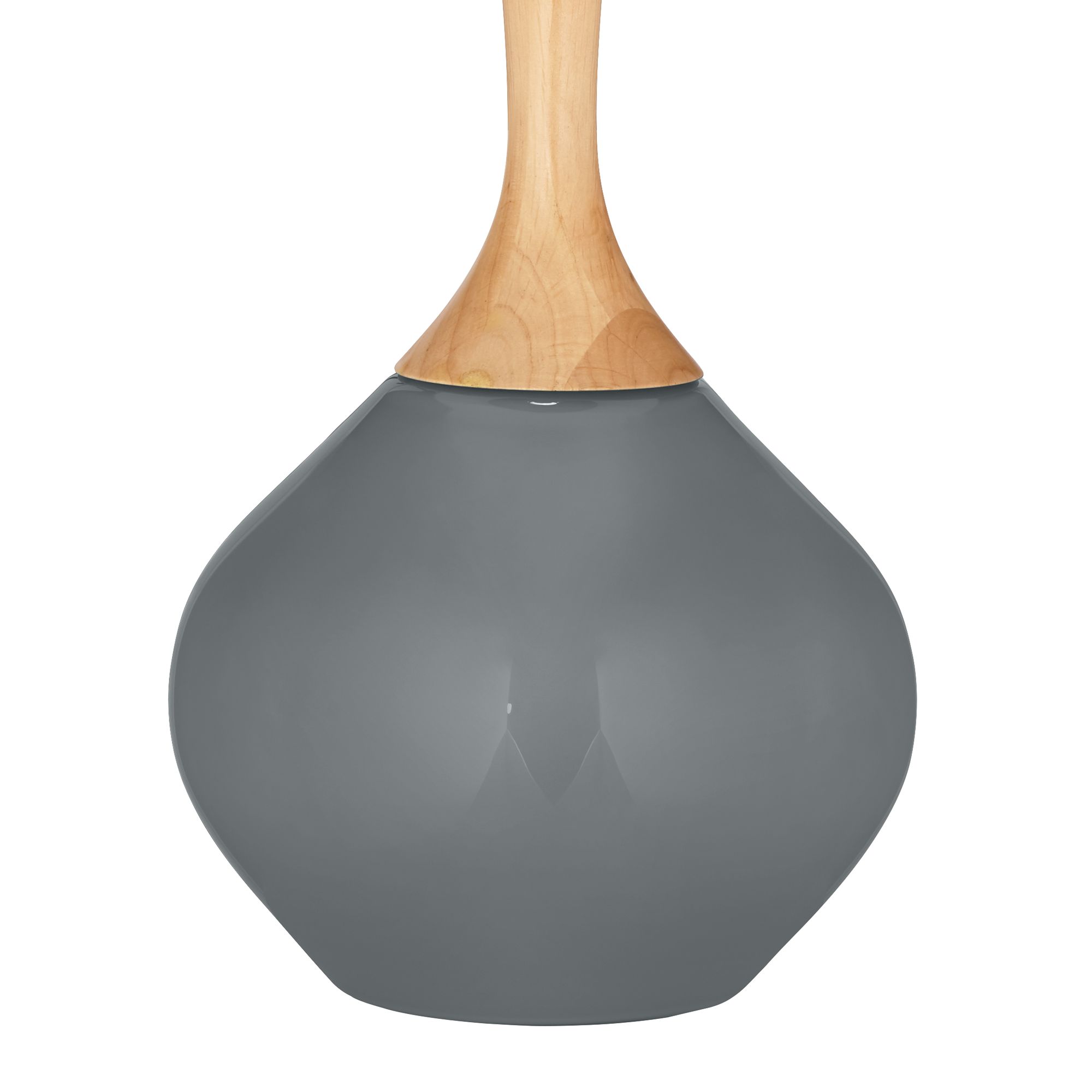 Image 4 Color Plus Wexler 31" White Shade Software Gray Table Lamp more views