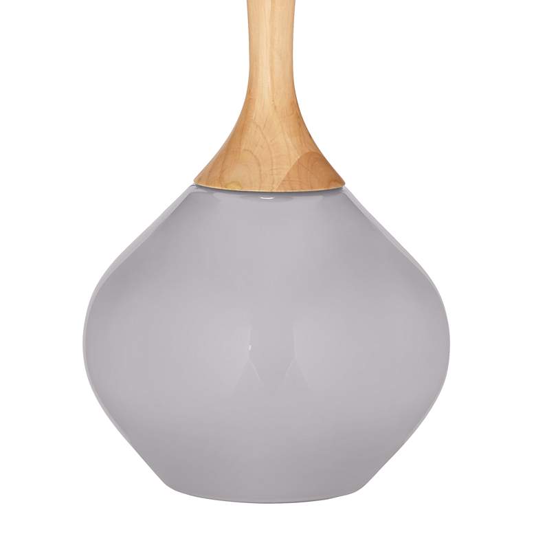 Image 4 Color Plus Wexler 31" White Shade Swanky Gray Table Lamp more views
