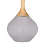4_Color Plus Wexler 31" White Shade Swanky Gray Table Lamp more views